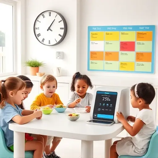 Автоматизированное питание и режим дня для повышения детской концентрации